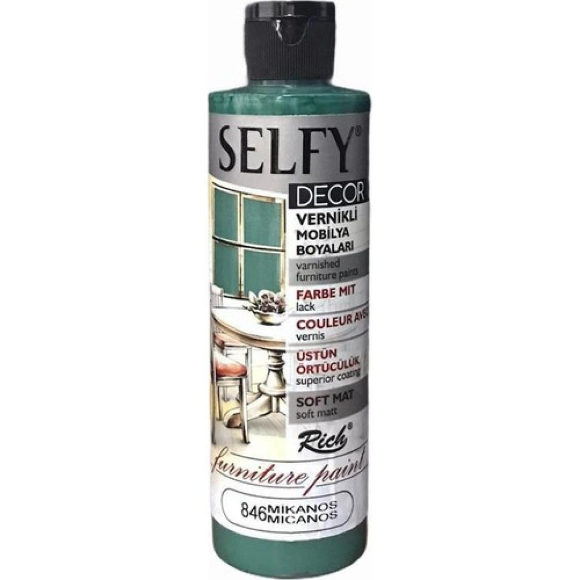 Rich Selfy Decor Vernikli Boya 240 cc - Mikanos 846