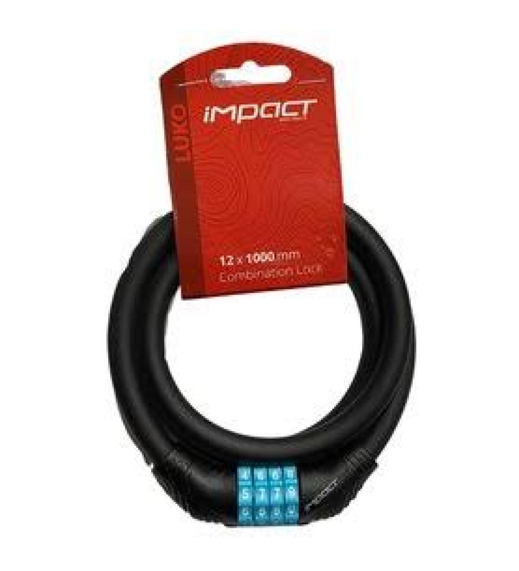Epic Luko 12X1000 mm Şifreli Bisiklet Kilidi KLT-204