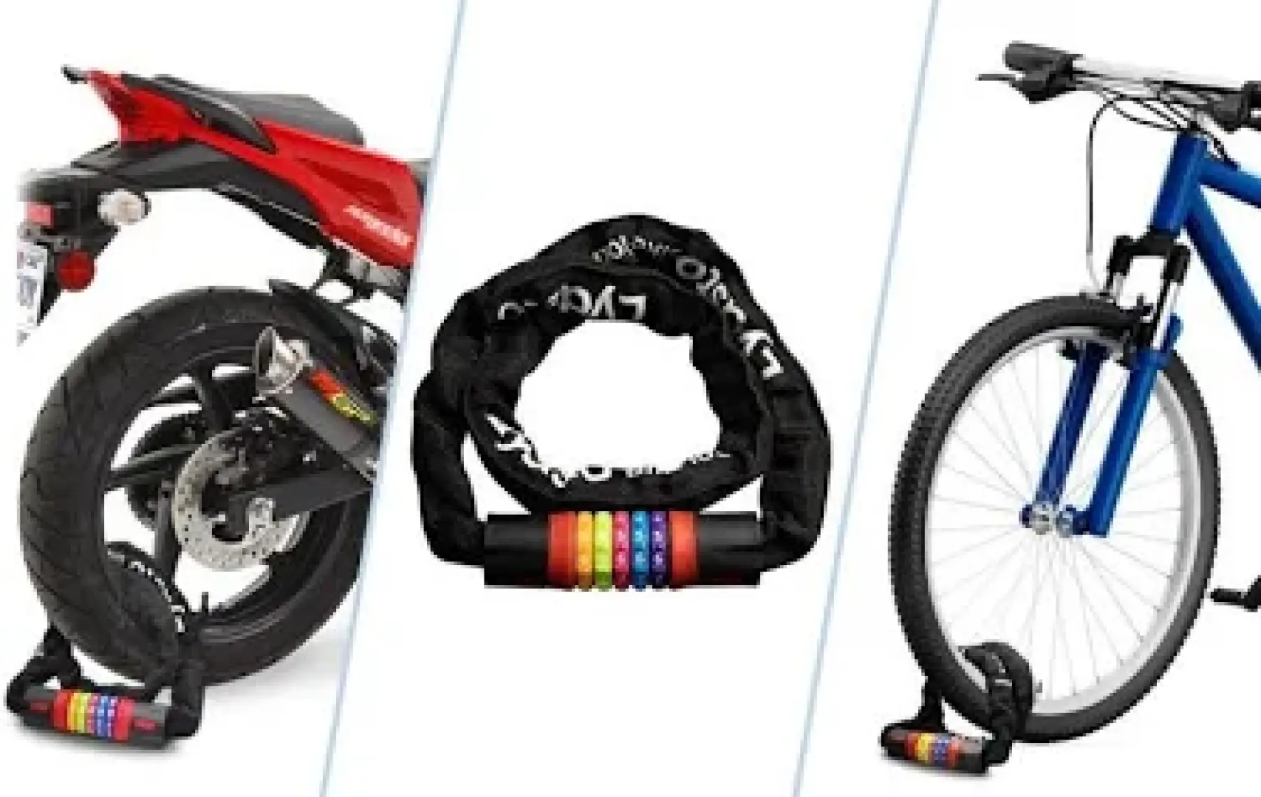 Lydsto Rainbow Şifreli Bisiklet Kilidi