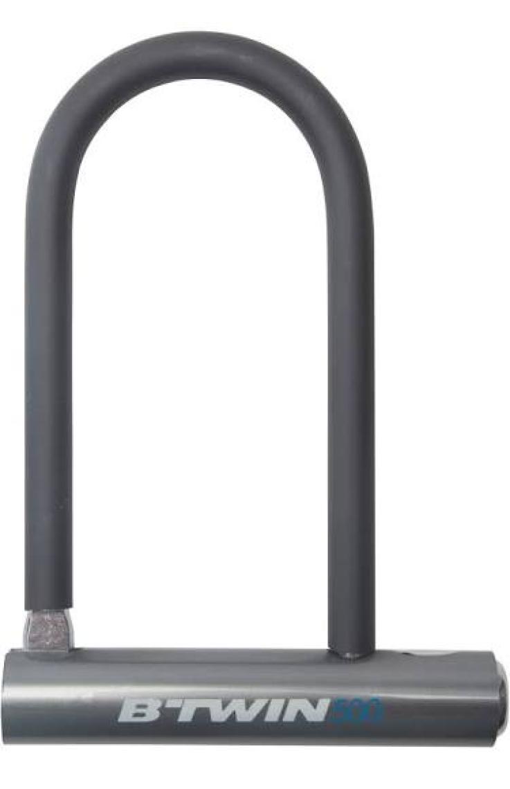 Decathlon Elops U Bisiklet Kilidi - Gri - 500