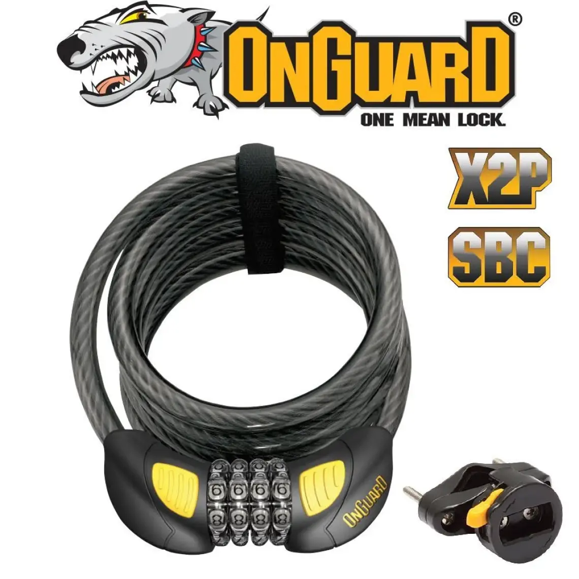 Onguard 8031Glo Doberman Şifresli Sarmal Kilit