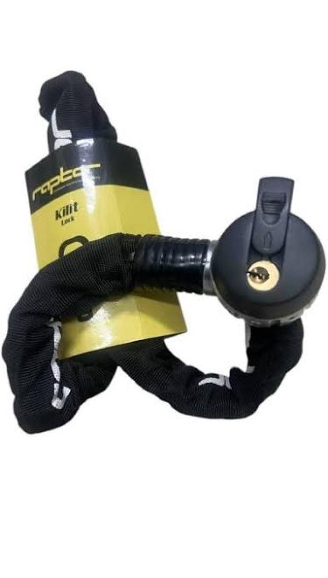 Zozo Bisiklet Anahtarlı Zincir Kilit 90CM - 6mm Kalınlık