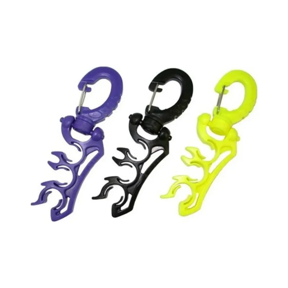 Kraken Hortum Tutucu Üçlü Fırdöndülü Siyah