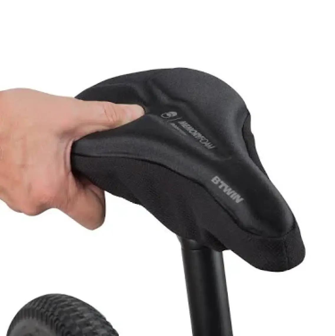 Decathlon Sele Kılıfı - Siyah - L Boy - MEMORYFOAM 500