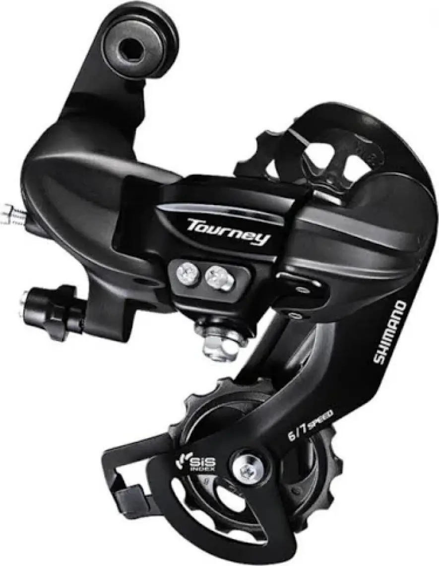 Shimano Arka Aktarıcı Tourney 6/7 Vites Uzun Bacak Siyah  RD-TY300