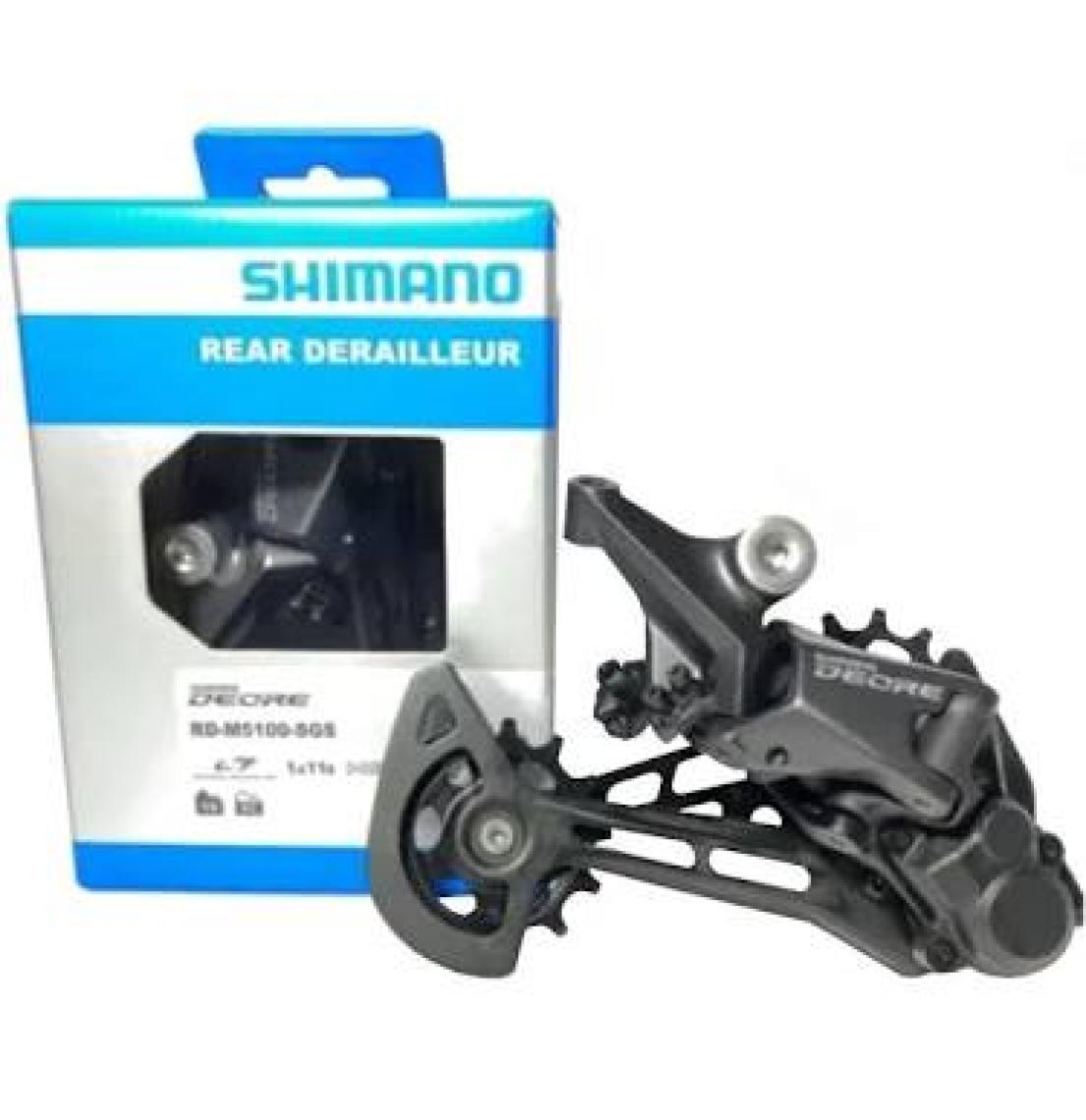 SHIMANO Deore RD-M5100 Uzun Bacak Arka Aktarıcı 11 Vites