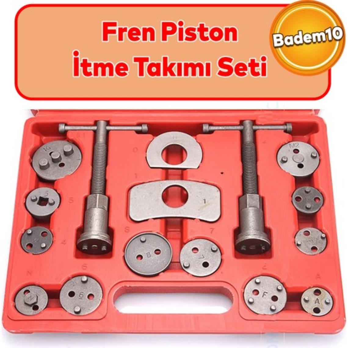 Rico Araba Araç Otomobil Oto Tamir Fren Bakım Rico 013-KK1125 12 Parça Fren Pistonu İtme Seti Takımı