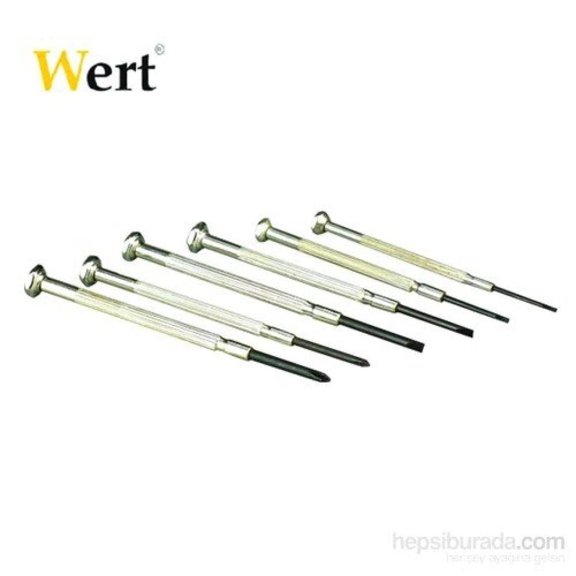 Wert 2251 Saatçi Tornavida Seti (6 Parça)