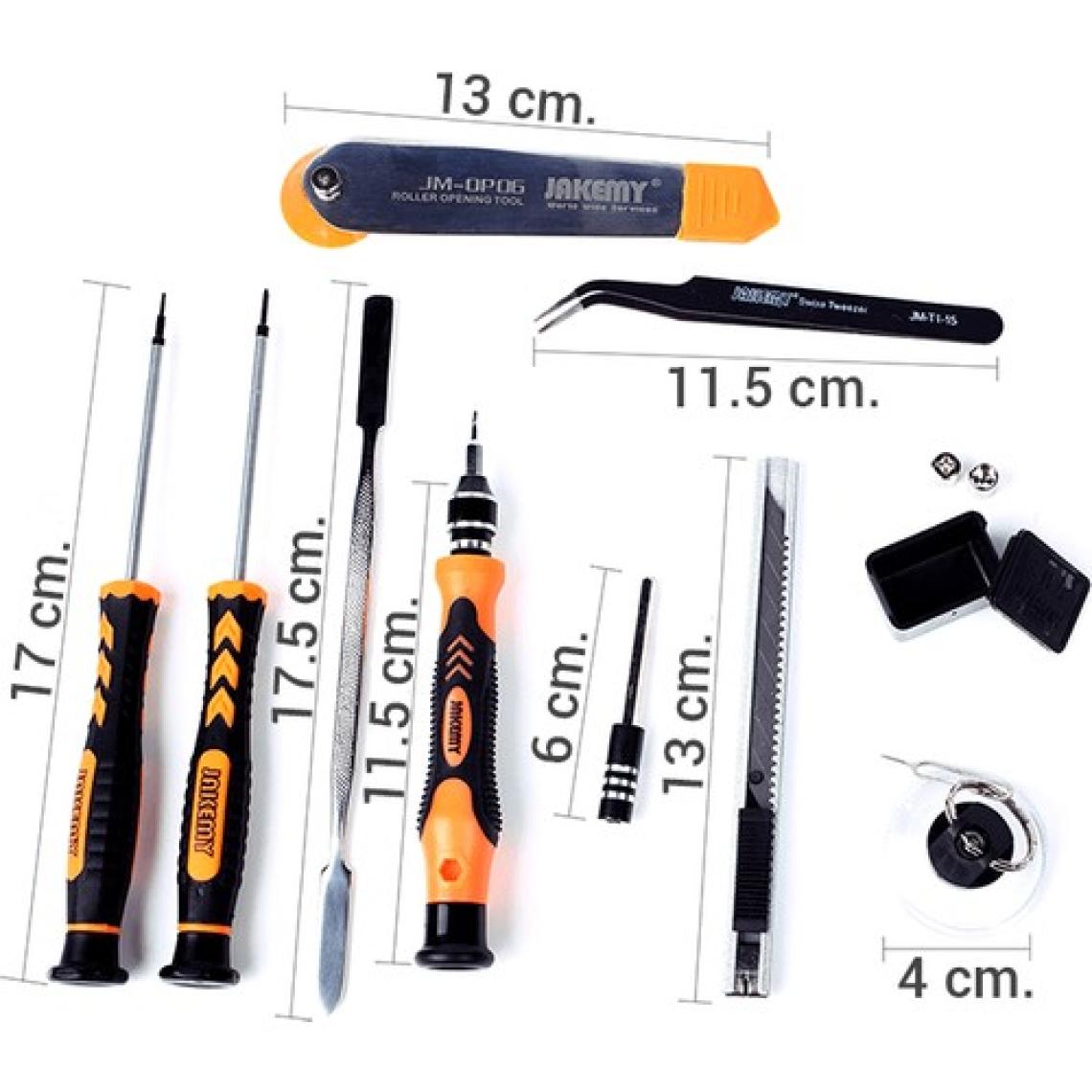Jakemy JM8139 Çok Fonksiyonlu 45 Parça Set