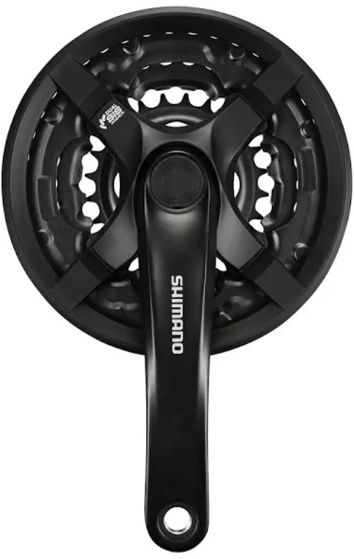 SHIMANO FC-TY501 6/7/8 Vites 42/34/24T 170mm Zincir Korumalı Siyah Aynakol
