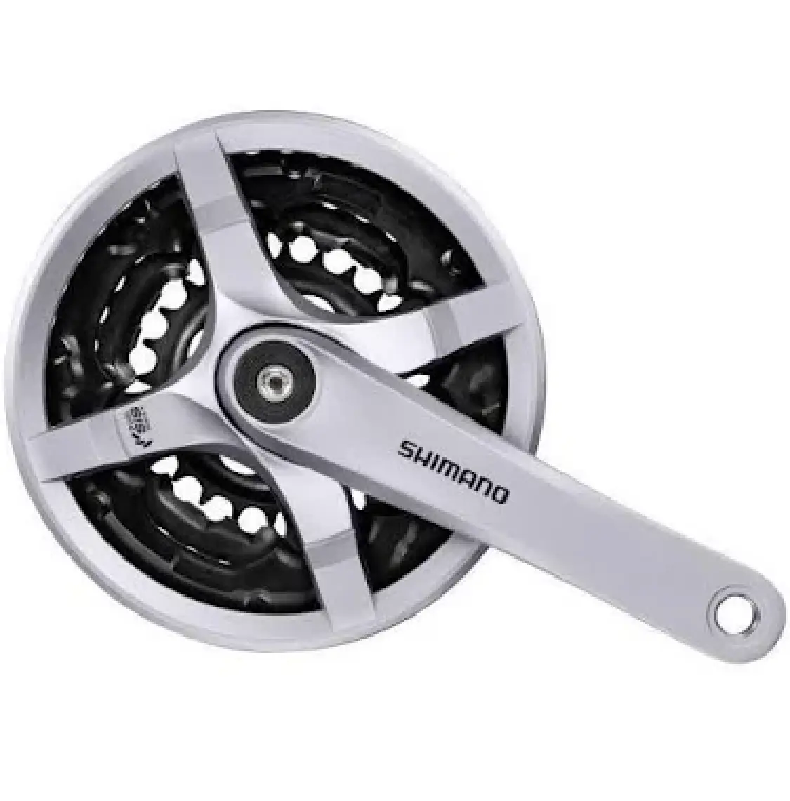 SHIMANO FC-TY501 6/7/8 Vites 42/34/24T 170mm Zincir Korumalı Siyah Aynakol
