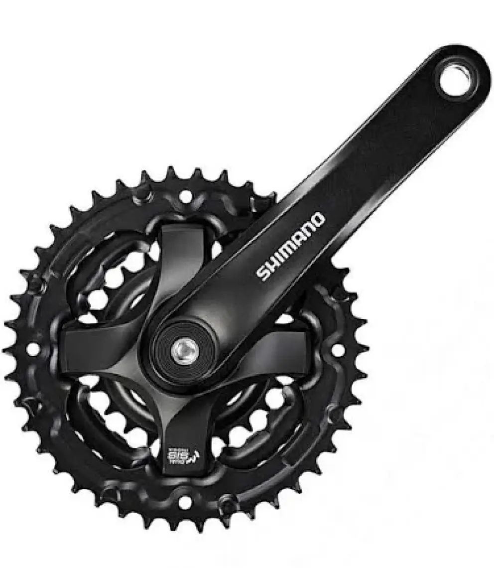 SHIMANO FC-TY501 6/7/8 Vites 48/38/28T 170mm Zincir Korumalı Siyah Aynakol