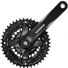 SHIMANO FC-TY501 6/7/8 Vites 48/38/28T 170mm Zincir Korumalı Siyah Aynakol