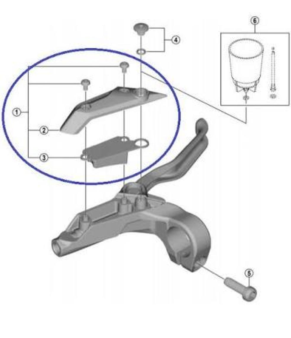 SHIMANO BL-M315 Lid Unit Y8PD98020 Sol Hidrolik Fren Kapağı