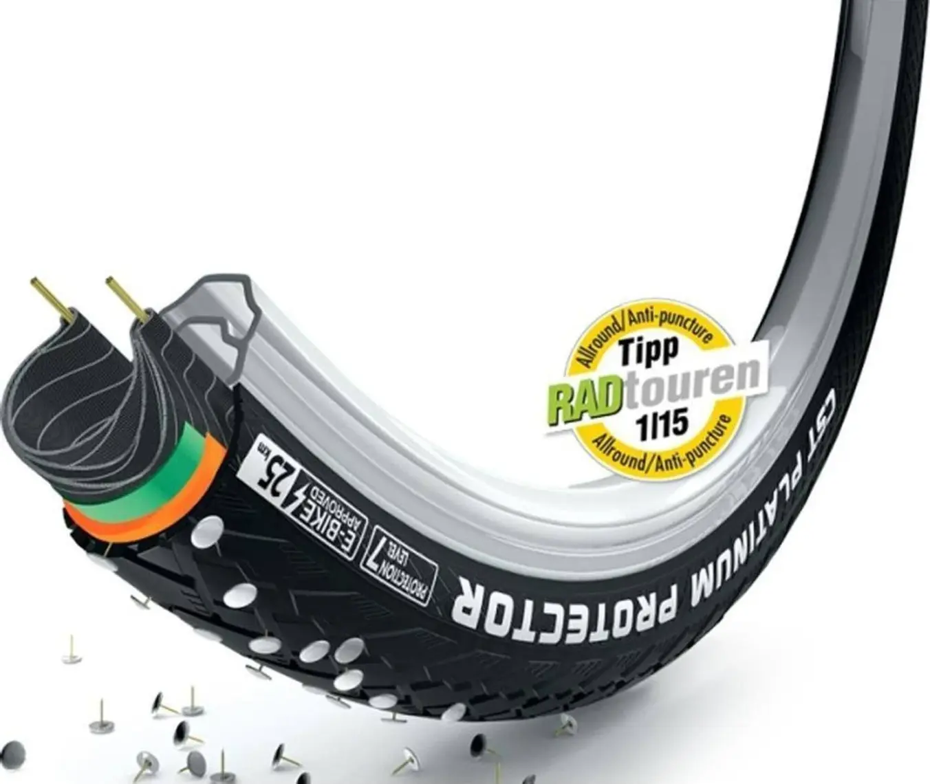 Cst Platınum Protector 26X1.75 Zırhlı Dış Lastik