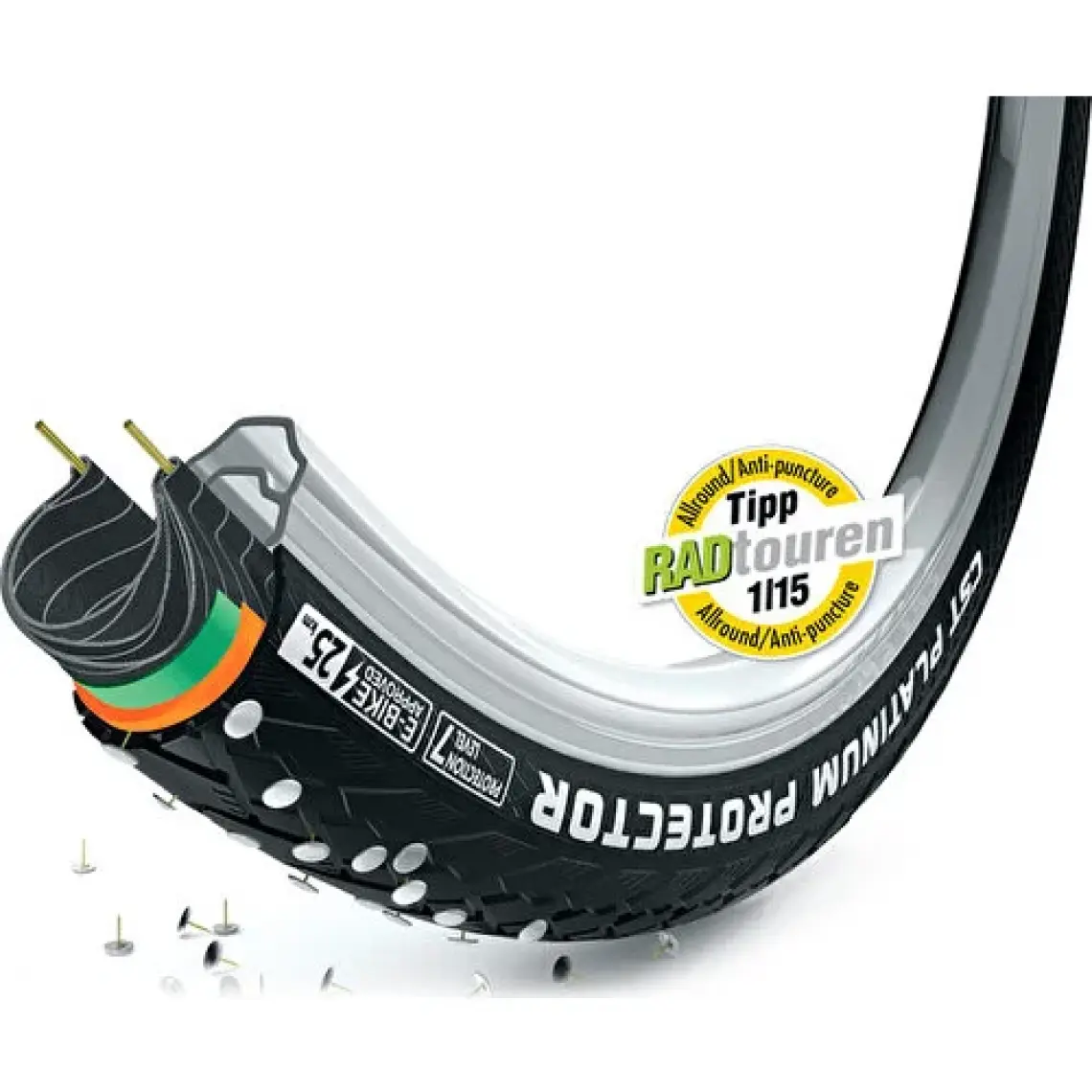 CST Platinum Protector 700x38C EPS/LDP (Zırhlı) Dış Lastik