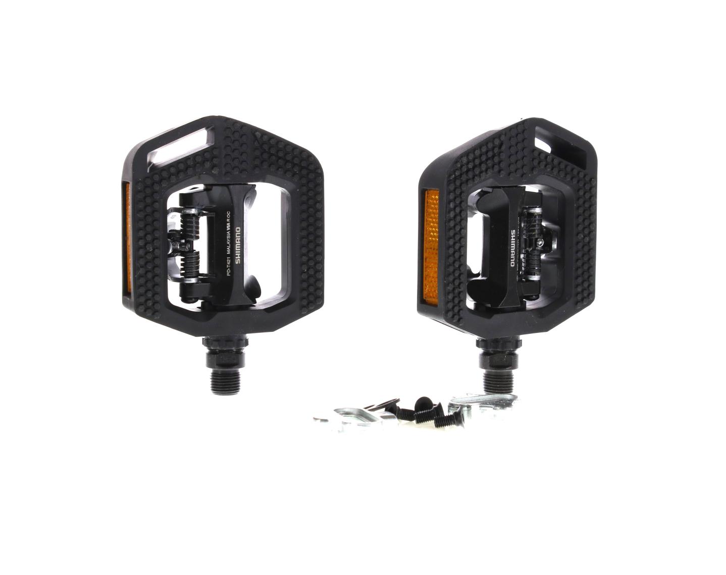 SHIMANO PD-T421 SPD Pedal (SM-SH56 Kal dahil)