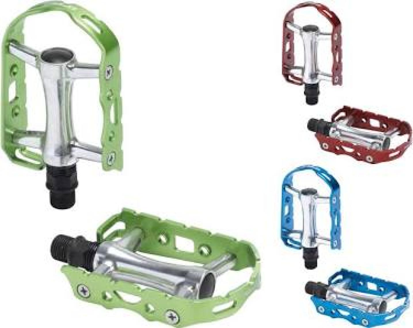 Xlc Mtb / Trekkıng Alüminyum Pedal Kırmızı