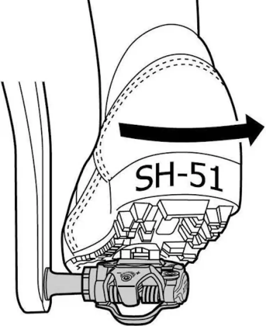 SHIMANO SM-SH51 MTB Pedal Kali