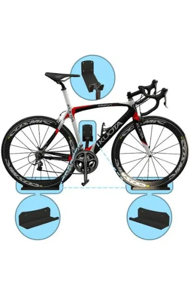 Lmz Bisiklet Askı Aparatı Duvara Monte Tutucu Bisiklet Pedal Kancası Metal Raf Stand