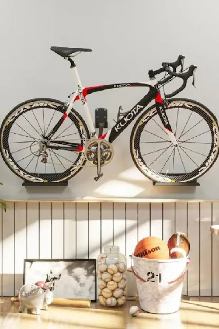Lmz Bisiklet Askı Aparatı Duvara Monte Tutucu Bisiklet Pedal Kancası Metal Raf Stand