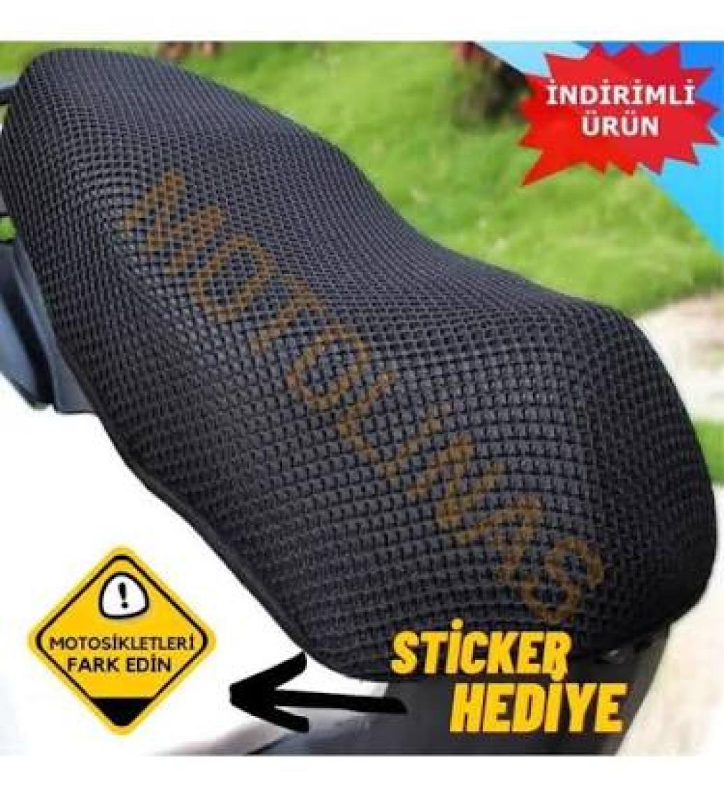 Motolinas Motosiklet Sele Kılıfı File 3D Maxi Scooter - 4xl