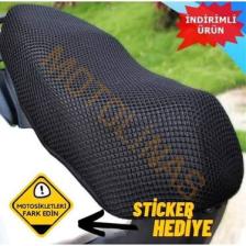 Motolinas Motosiklet Sele Kılıfı File 3D Maxi Scooter - 4xl