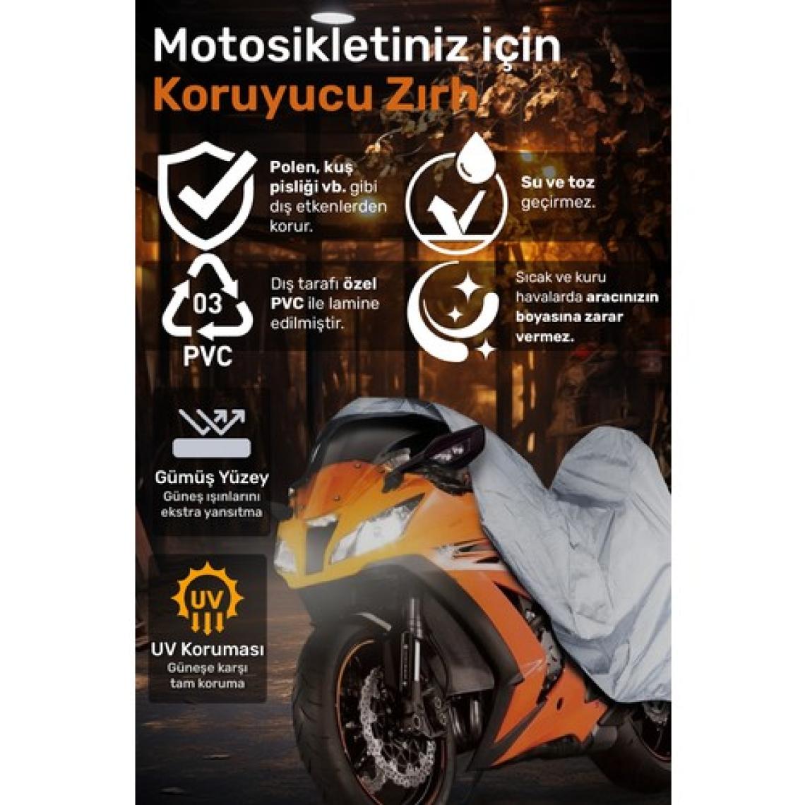 Breen Arora Cappucino 50 cc Branda Motosiklet Branda Motor Brandası