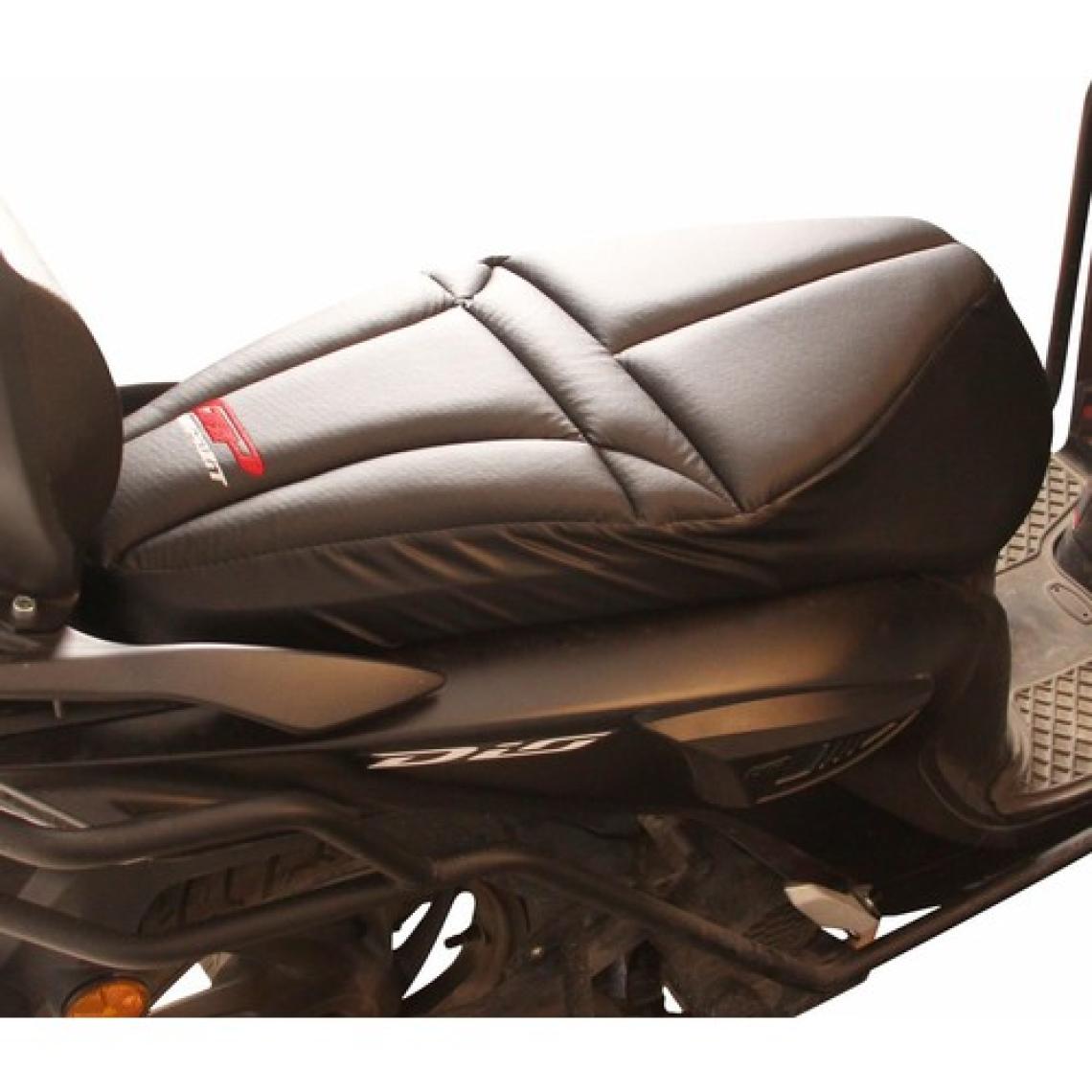 GP Kompozit Honda Dio 2021-2024 Uyumlu Motosiklet Konfor Sele Kılıfı Siyah