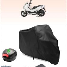 Breen Mondial 125 Strada Siyah Motosiklet Brandası Arka Çanta Uyumlu