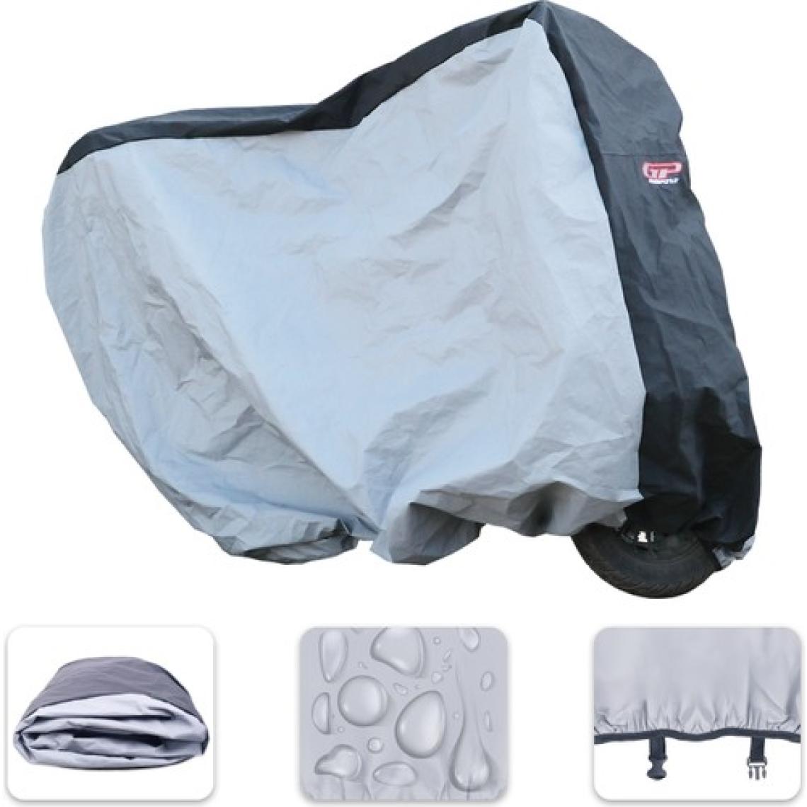 Gp Kompozit Universal Küçük Boy Motosiklet Brandası Gri