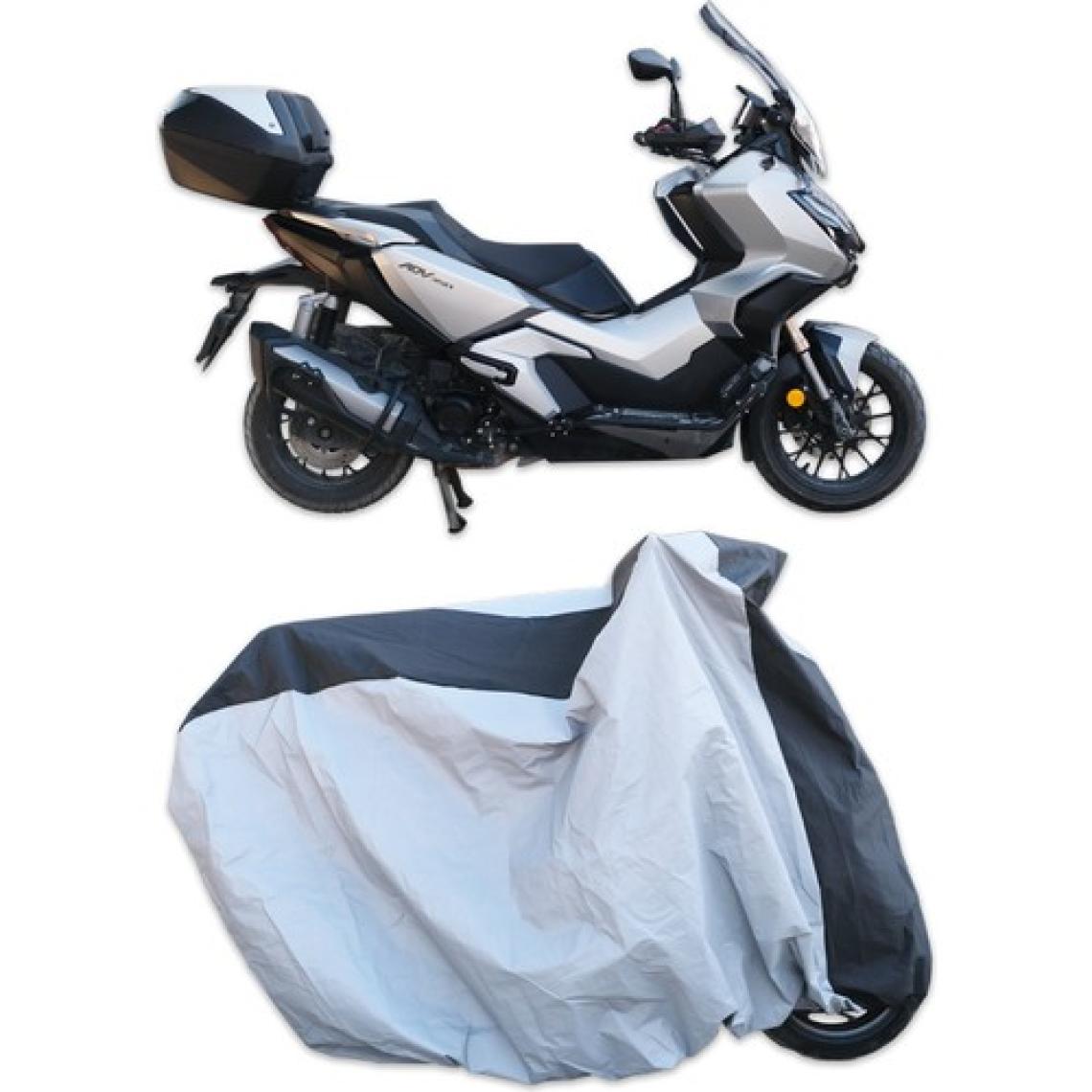 Gp Kompozit Universal Küçük Boy Motosiklet Brandası Gri