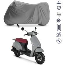 Teksin Kuba Bluebird Çantalı Motosiklet Brandası 4 Mevsim Su Geçirmez Motor Brandası