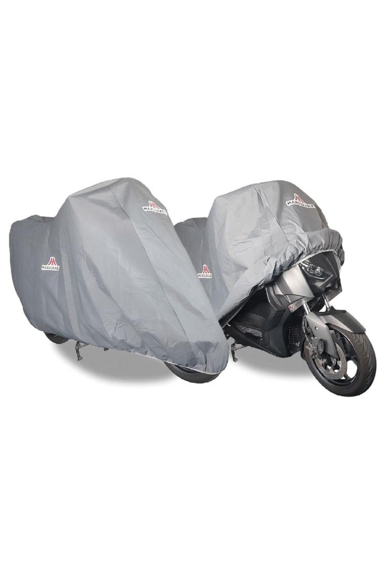 MaxDurable Kuba Brillant 50 Pro Arka Çantalı Motor Brandası Su Geçirmez Motosiklet Örtüsü
