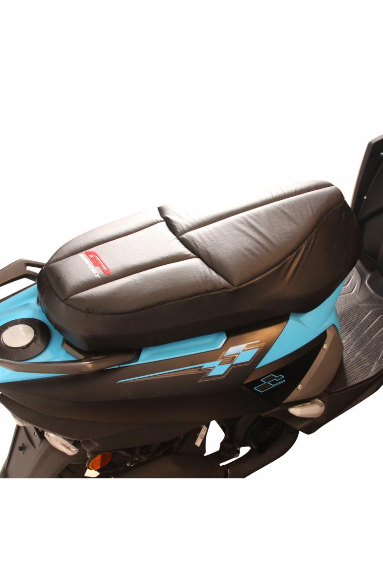 GP Kompozit TVS NTORQ 125 2020-2024 Uyumlu Motosiklet Konfor Sele Kılıfı Siyah