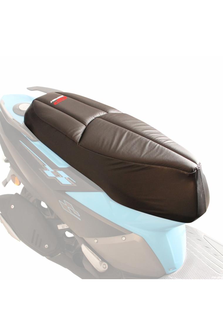 GP Kompozit TVS NTORQ 125 2020-2024 Uyumlu Motosiklet Konfor Sele Kılıfı Siyah