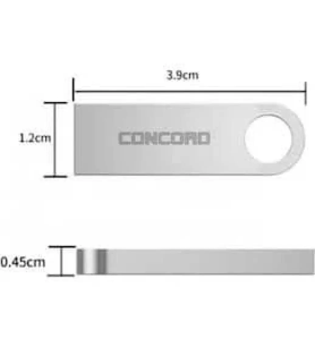 Concord USB Flash Bellek 8gb Metal Ultra Flaır Concord C-U8