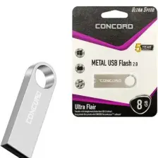 Concord USB Flash Bellek 8gb Metal Ultra Flaır Concord C-U8