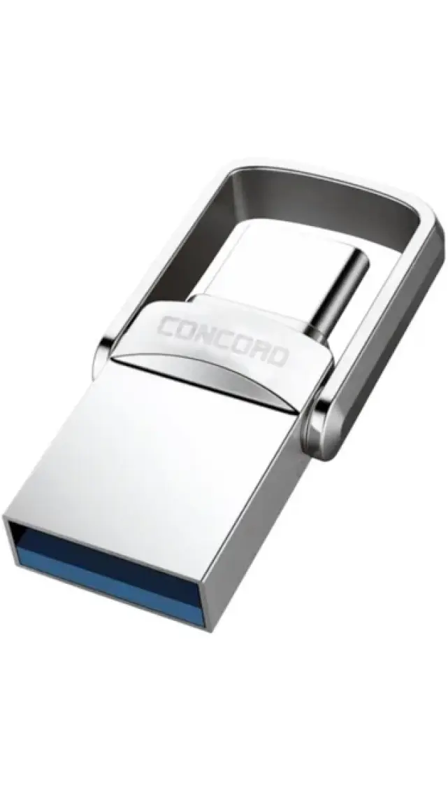 Concord USB Flash Bellek 64GB 3.0 Otg Type-C Metal Mini Concord C-OTGT64