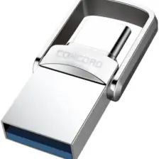 Concord USB Flash Bellek 64GB 3.0 Otg Type-C Metal Mini Concord C-OTGT64