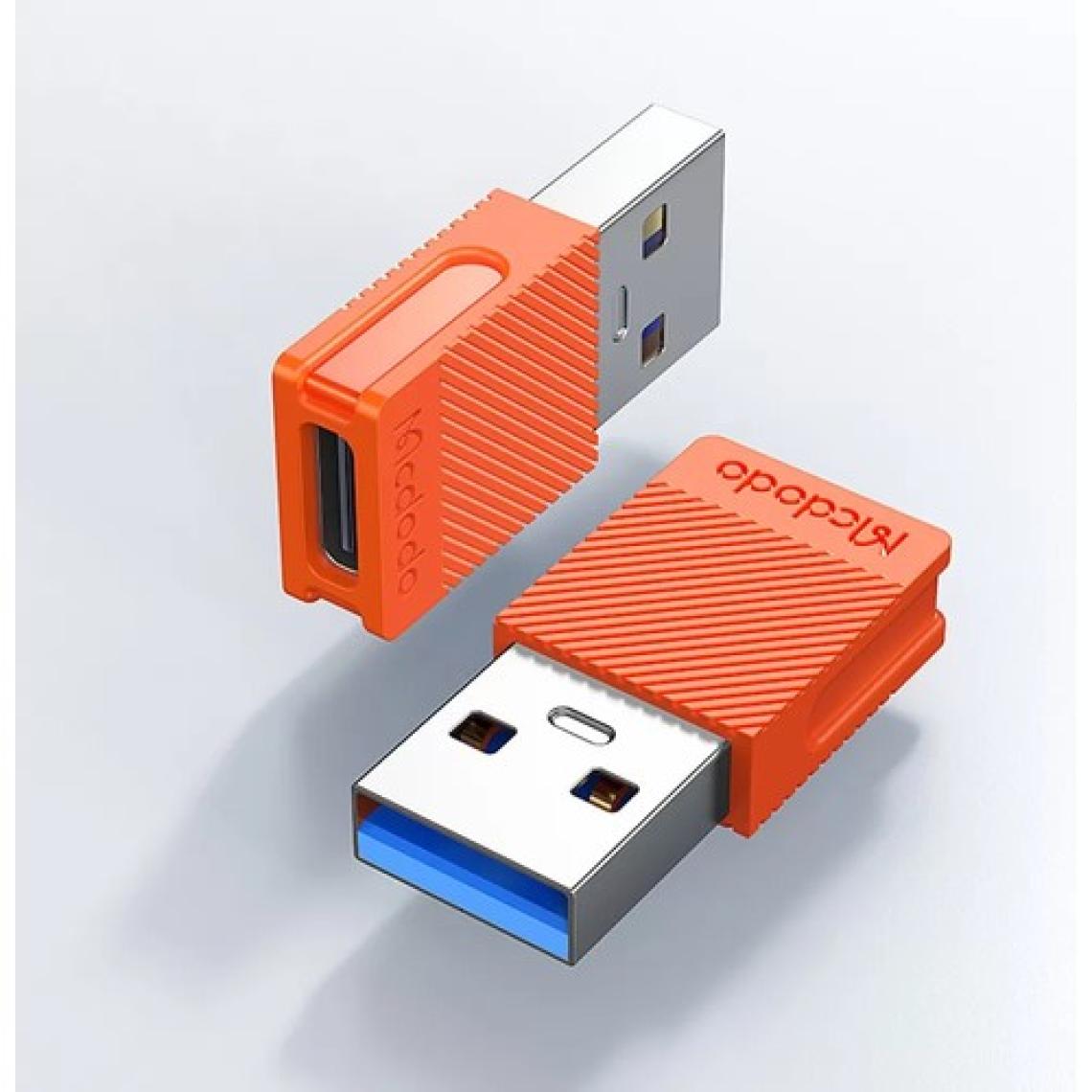 Mcdodo OT-6550 Turuncu Type-C To USB A 3.0 Çevirici