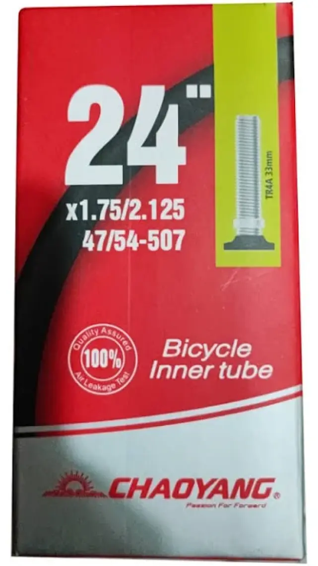 Chaoyang Iç Lastik 24X1.75-2.125 ( 47/54-507 ) Kalın Sibop 33MM