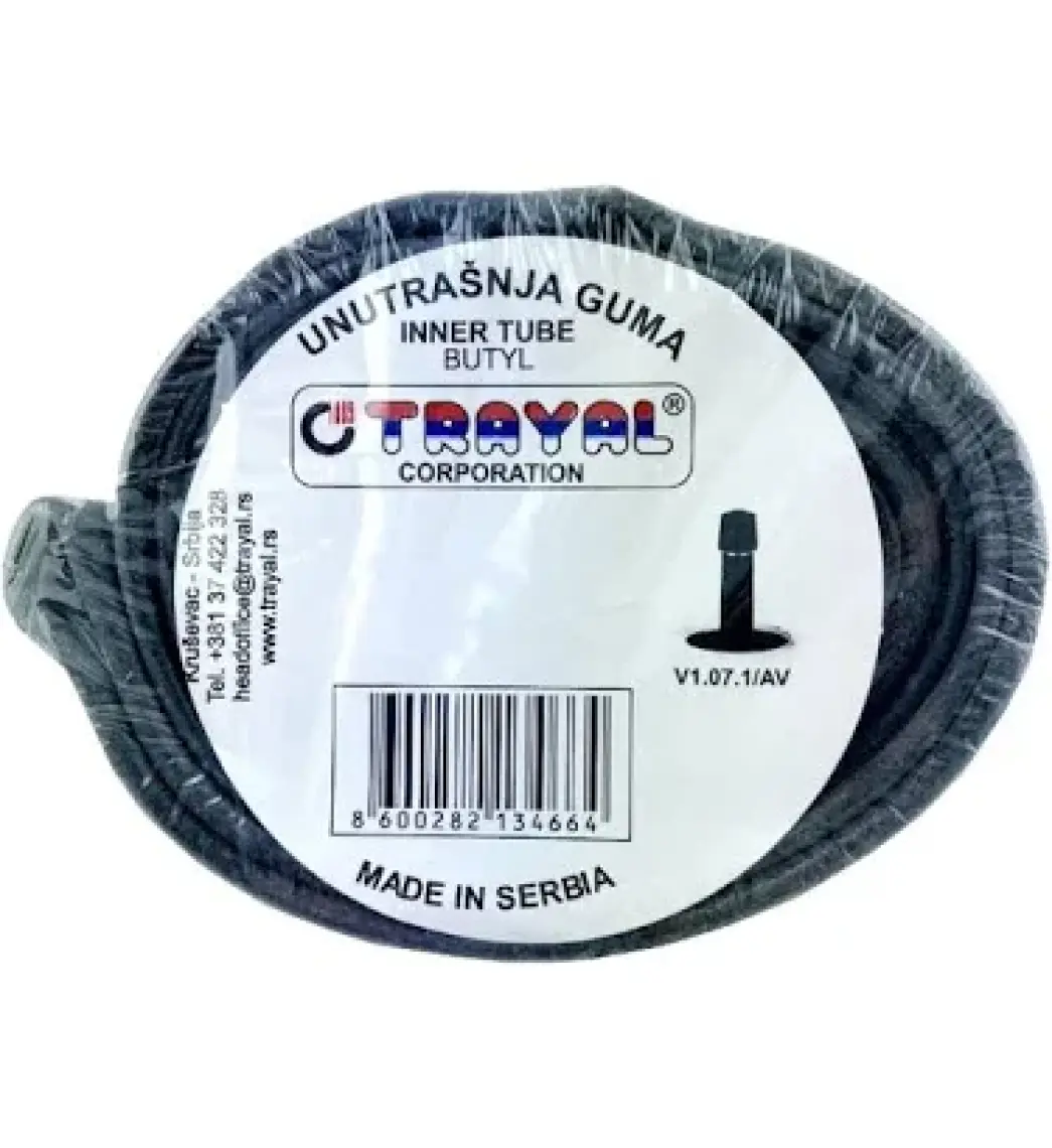 Trayal 16JANT Çocuk Bisikleti Iç Lastiği -16X1.50-2.125, Av-35