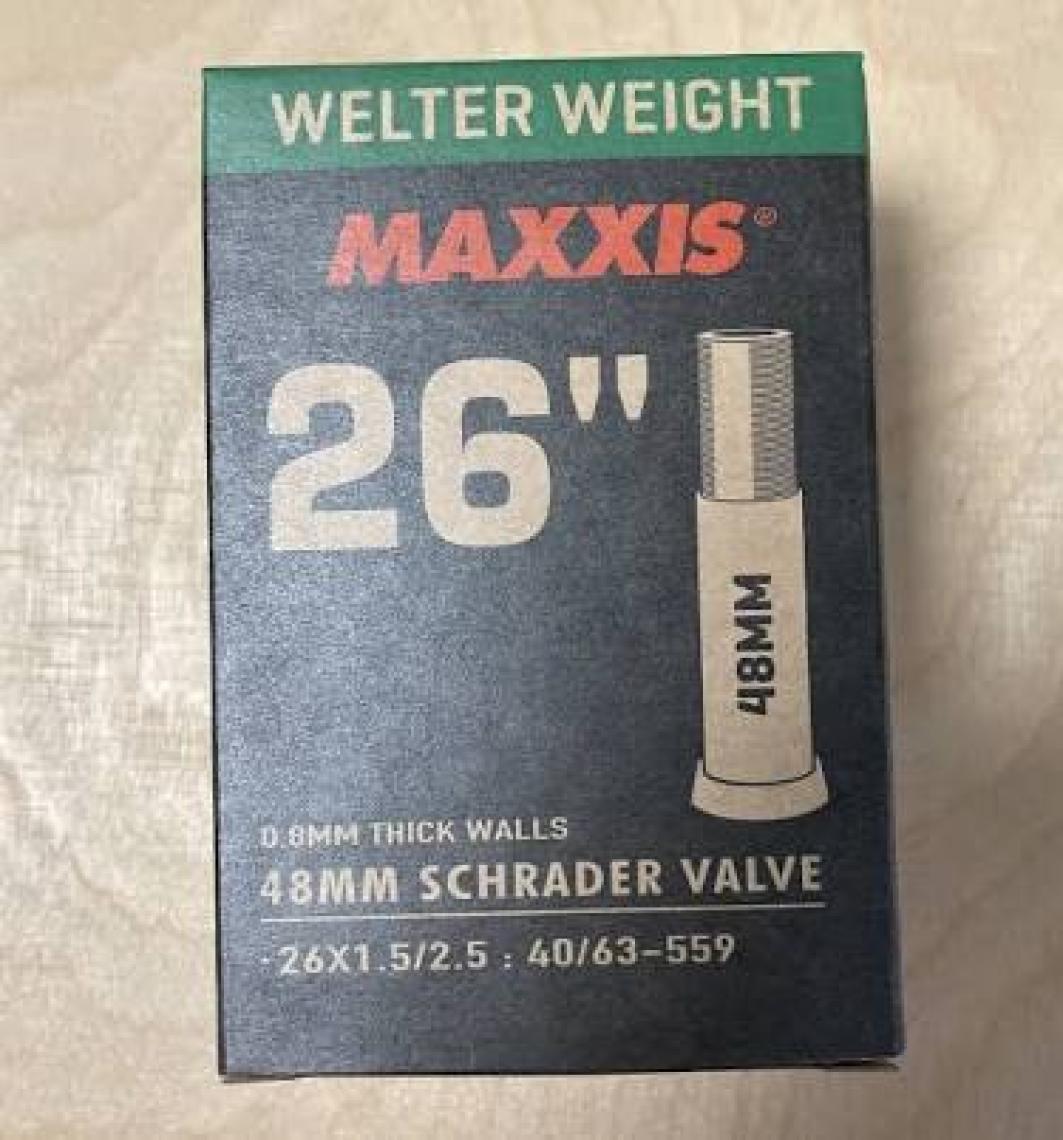 Maxxis Welter Weight Iç Lastik 26X1.50-2.50 Kalın Sibop 48MM