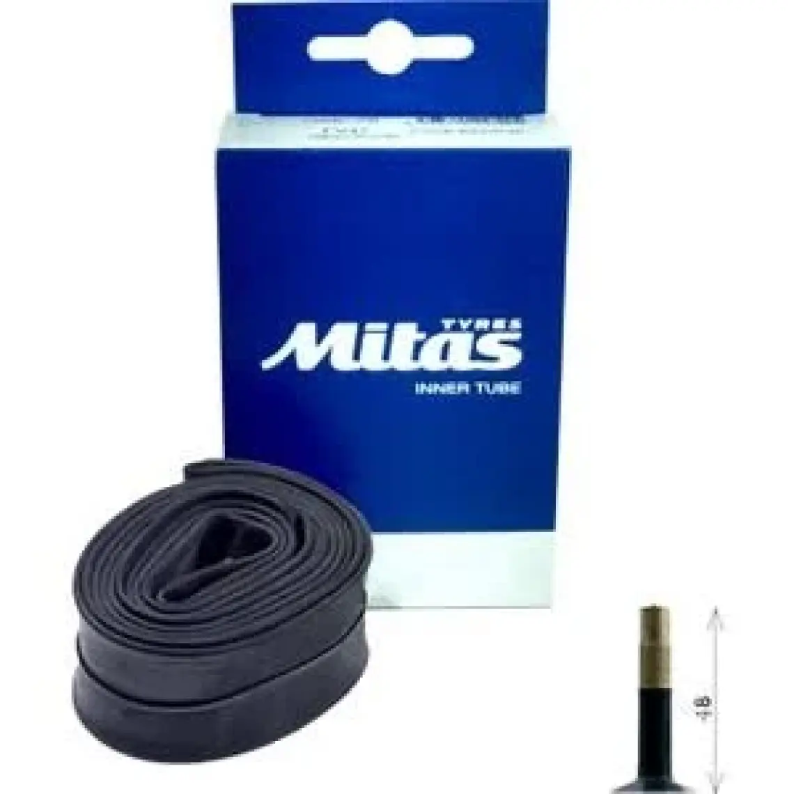 Mitas 26X1.75/2.45 Kalın Sibop Bisiklet Iç Lastiği AV-48MM LSI-194