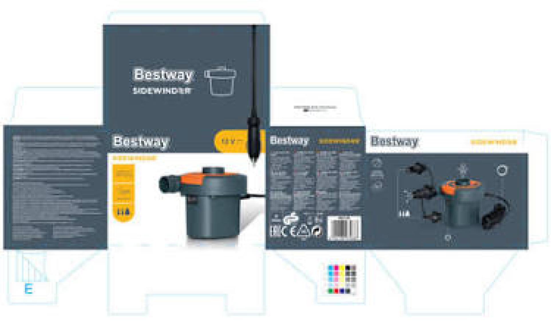 Bestway Elektrikli 220v ve Çakmaklıklı Pompa 12v 62142