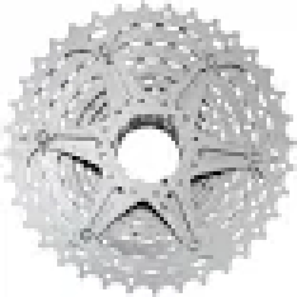 SHIMANO Deore CS-HG50-10 10 Vites 11-36T Ruble