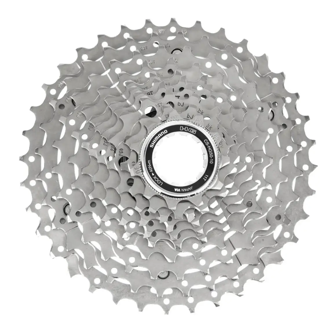 SHIMANO Deore CS-HG50-10 10 Vites 11-36T Ruble