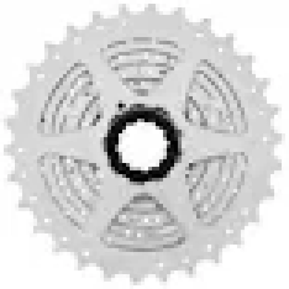 SHIMANO Deore CS-HG50-10 10 Vites 11-36T Ruble