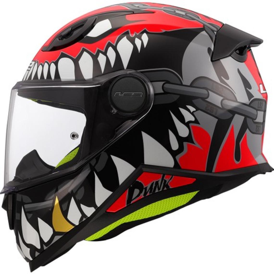 Ls2 Kıd Punk Çocuk Kapalı Motosiklet Kaskı